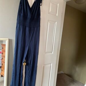 Elegant Navy Jumpsuit